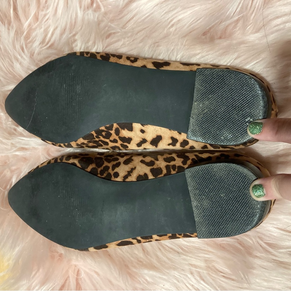 Just Fab size 10 Cheeta dress shoes - Picture 3 of 4